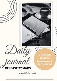 Empowerment journal- ta kontrollen i ditt eget liv!